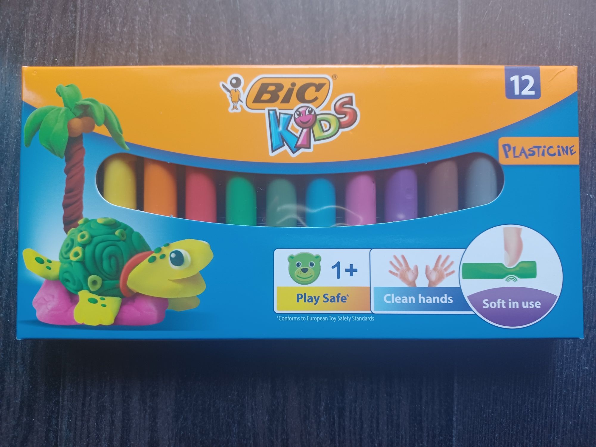 Plasticinas coloridas BIC novo!