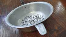 Durszlak Aluminiowy Średnica 21cm PRL