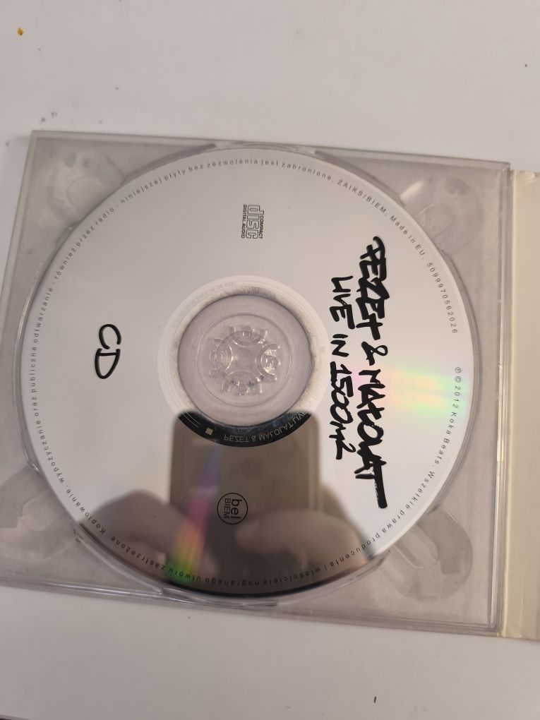 Płyta CD Pezet & Małolat - Live In 1500m2 2CD rap hip hop