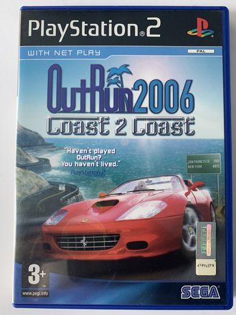 OutRun 2006 Coast 2 Coast (Playstation 2/PS2) Como Novo