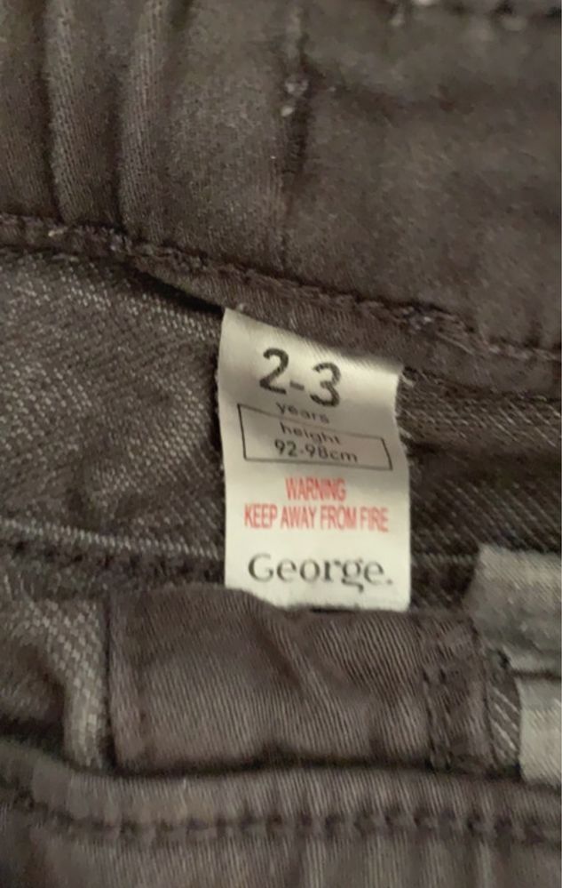 Spodenki jeansy 92/98 George