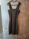 Czarna sukienka mini kolekcja Kendall+Kylie
