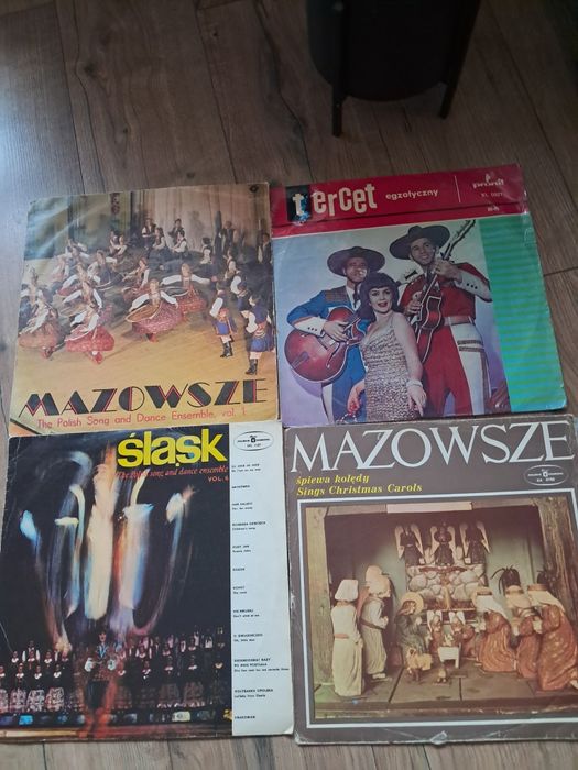 Płyty na gramofon kolędy - Mazowsze - Śląsk