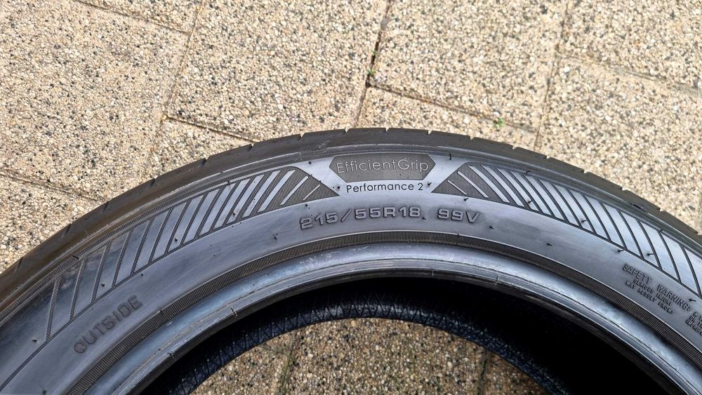 Goodyear EfficientGrip Performance 2 215/55R18 99V XL Rok 2023.11 Nowe