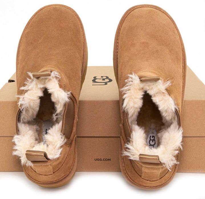 Женские зимние ботинки UGG Neumel Chelsea Platform угги ньюмел челси