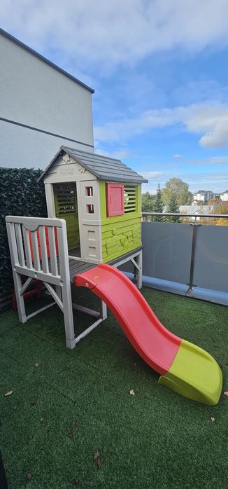 Domek SMOBY ze zjeżdżalnią dla dzieci