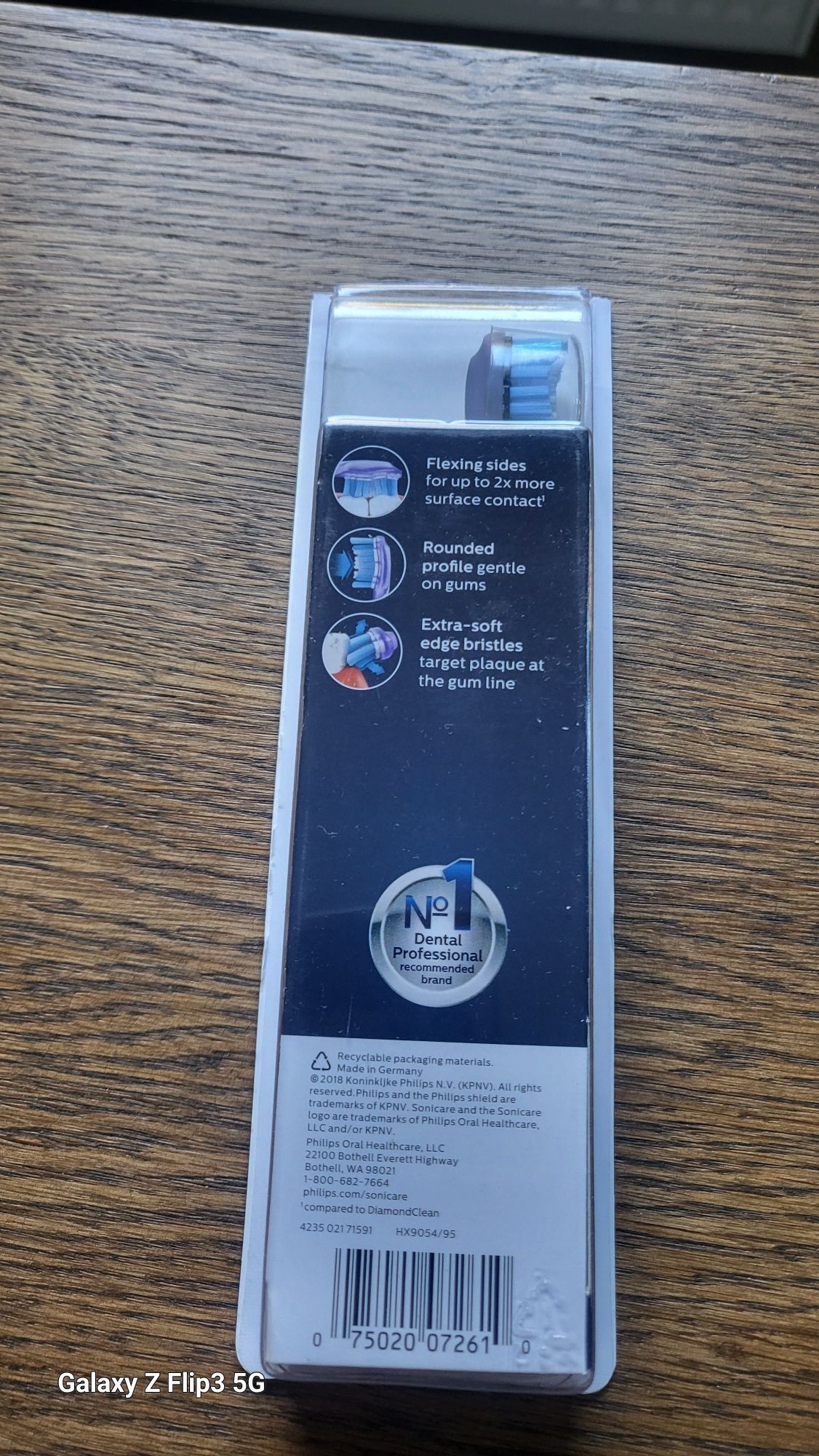 Zestaw sonicare + nowe etui z ładowarką