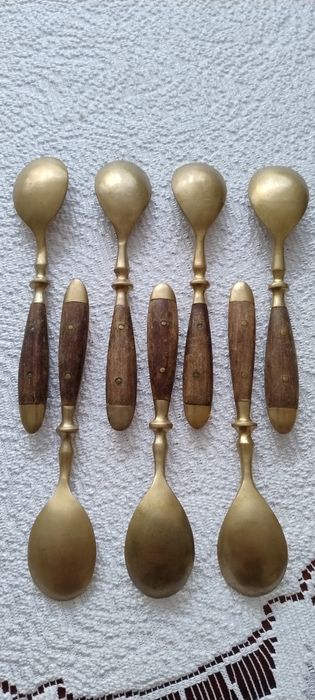 Łyżeczki z mosiądzu