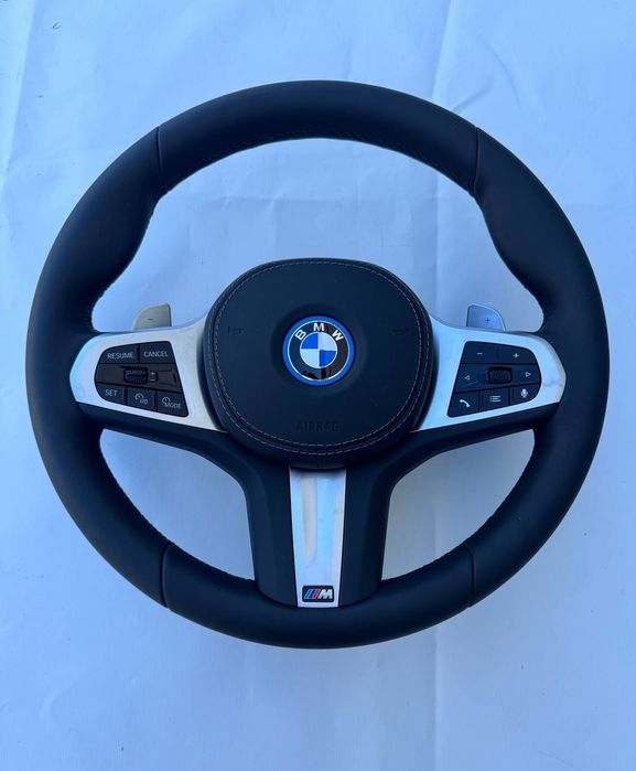 Руль bmw G-серії LCI вібро/підігрів/автопілот. M кермо BMW LCI
