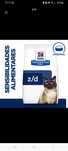 Ração Hills z/d Hipoalergenica para gatos + lata comida humida