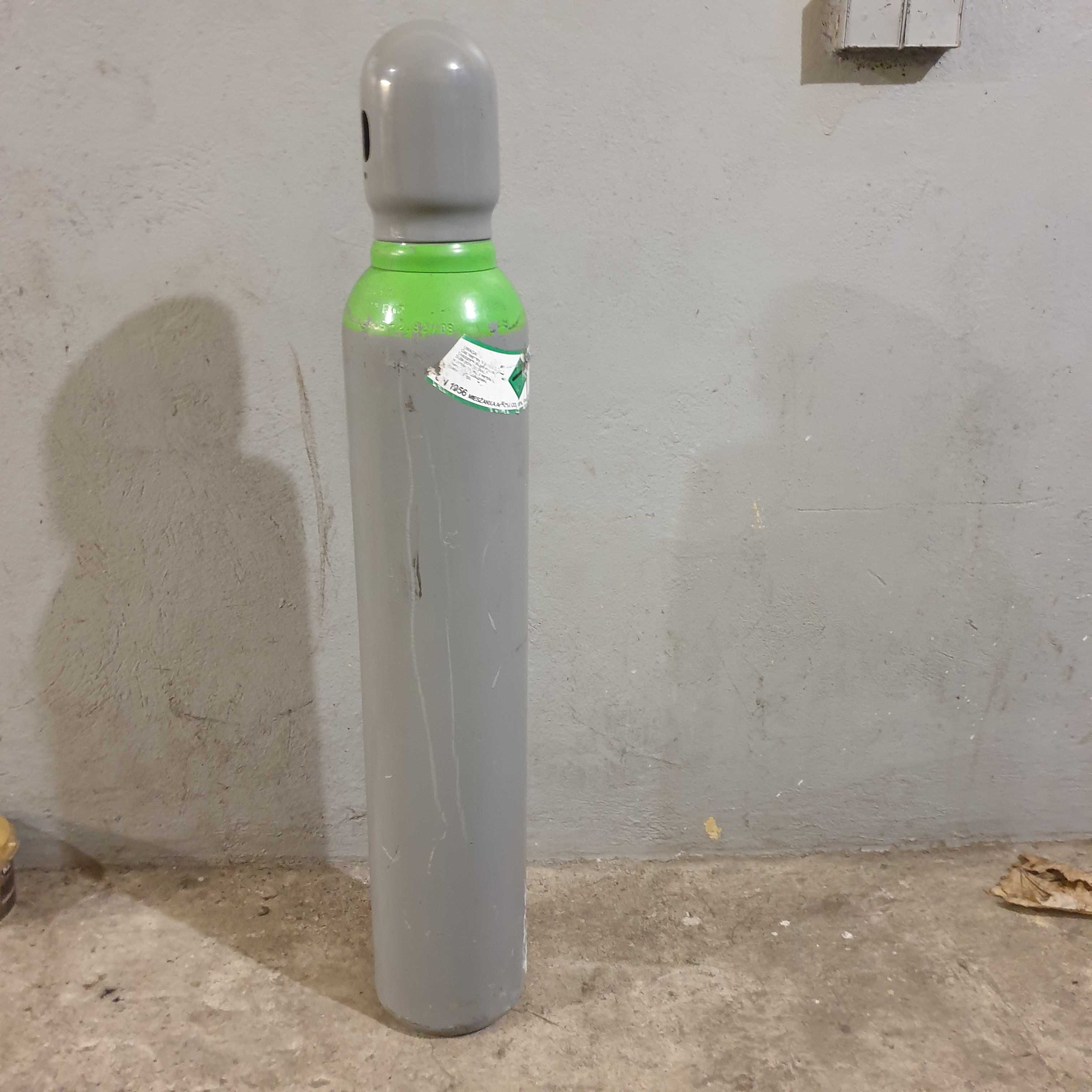 ZESTAW REDUKTOR BUTLOWY MINI ARGON CO2 2 manometru butla argonova 8L