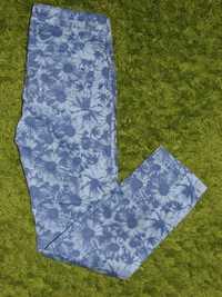 Spodnie rurki floral 116 cm 5-6 lat
