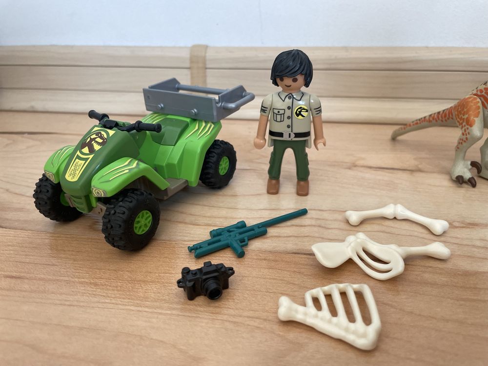 Playmobil 70632 i 70627 Dinozaury