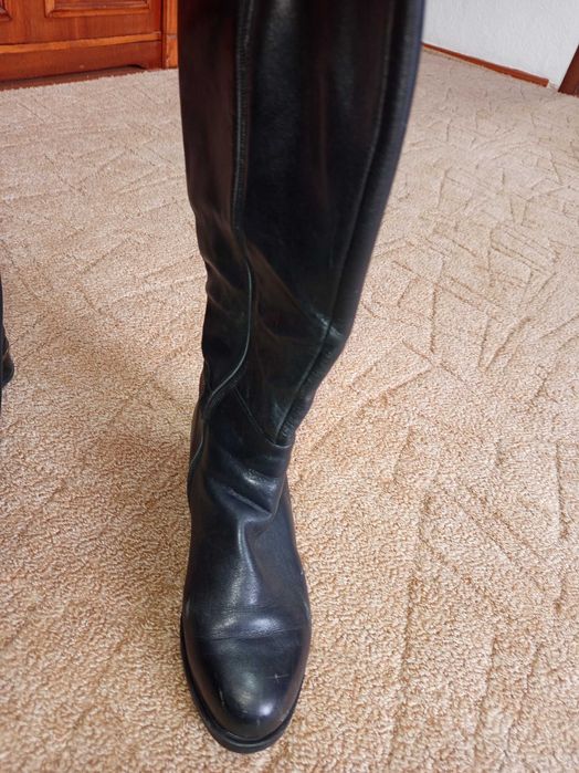 Чоботи демісезонні чорні