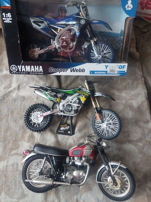 Моделі мотоциклів 1:6 Великі