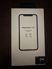 Protector de ecrã preto para iphone x