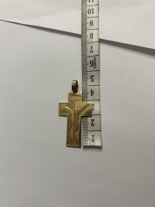 Zloty krzyz proba 585