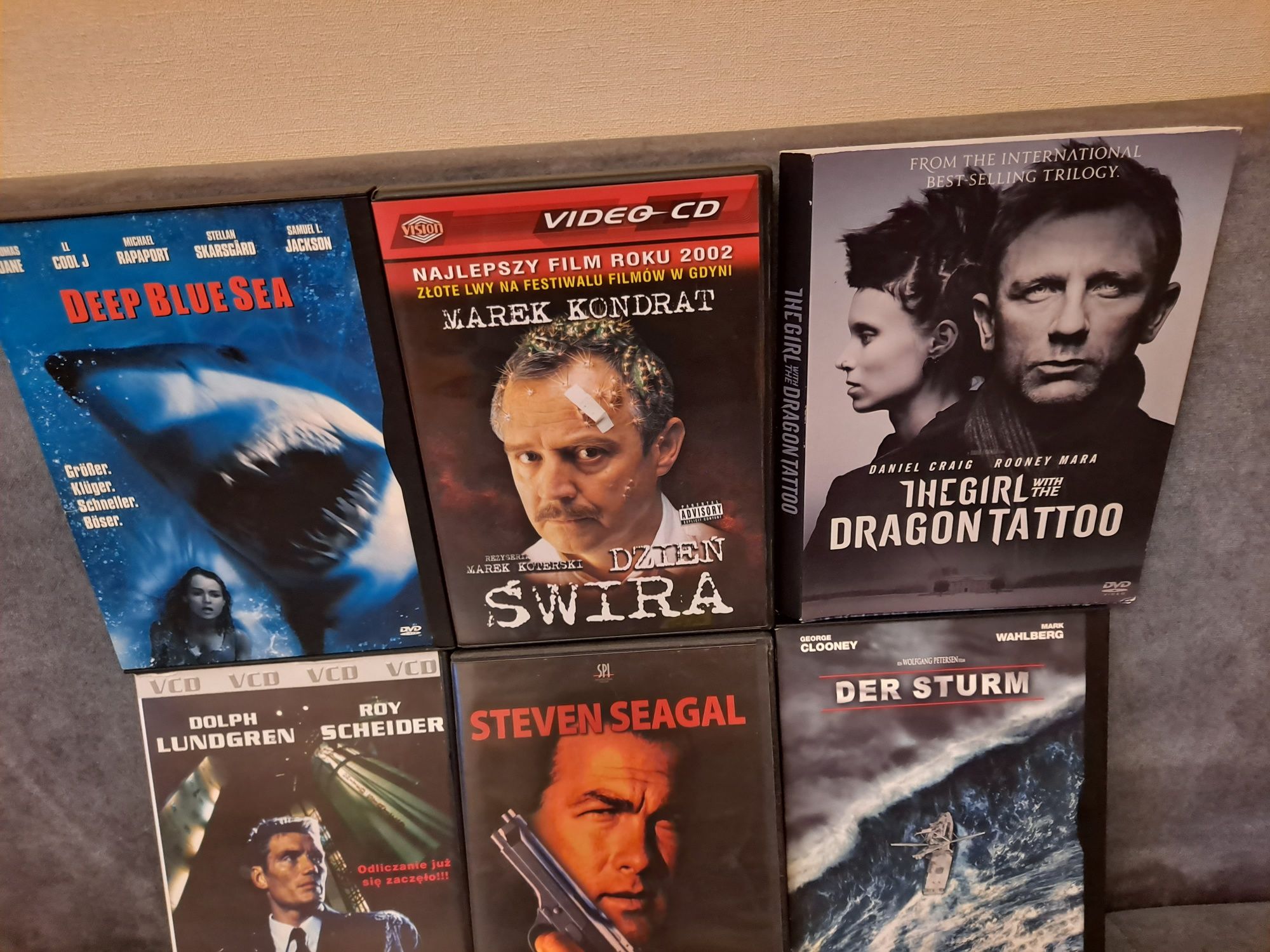 Płyty DVD, Filmy