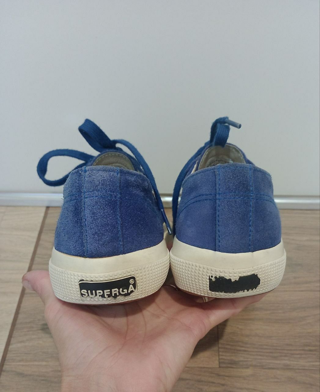 Мокасины-кеды.SUPERGA.Стелька 25 см.