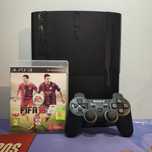 Zestaw PS3 PlayStation 3 Super Slim 500GB CECH-4303A HEN, sprawna, BDB