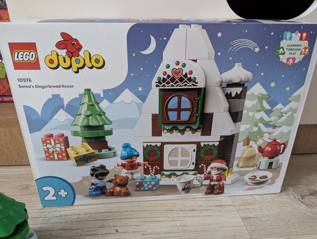 Конструктор LEGO DUPLO Пряничний будиночок Санти 50 деталей (10976)