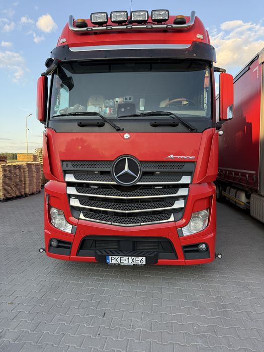 Zestaw tandem mercedes actros 25450 mp4 7.7+7.7 jumbo