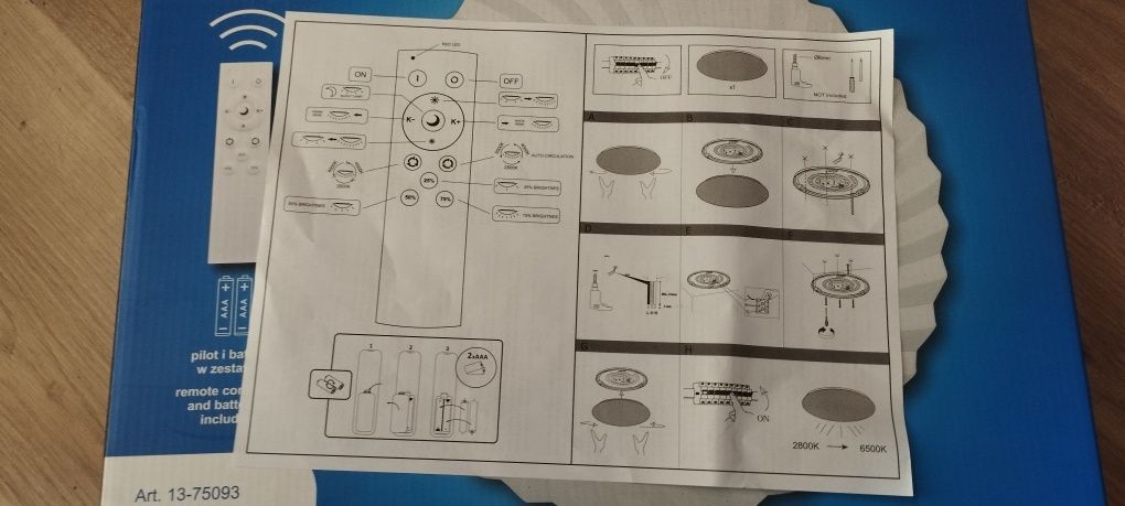 Nowa lampa salipso LED
