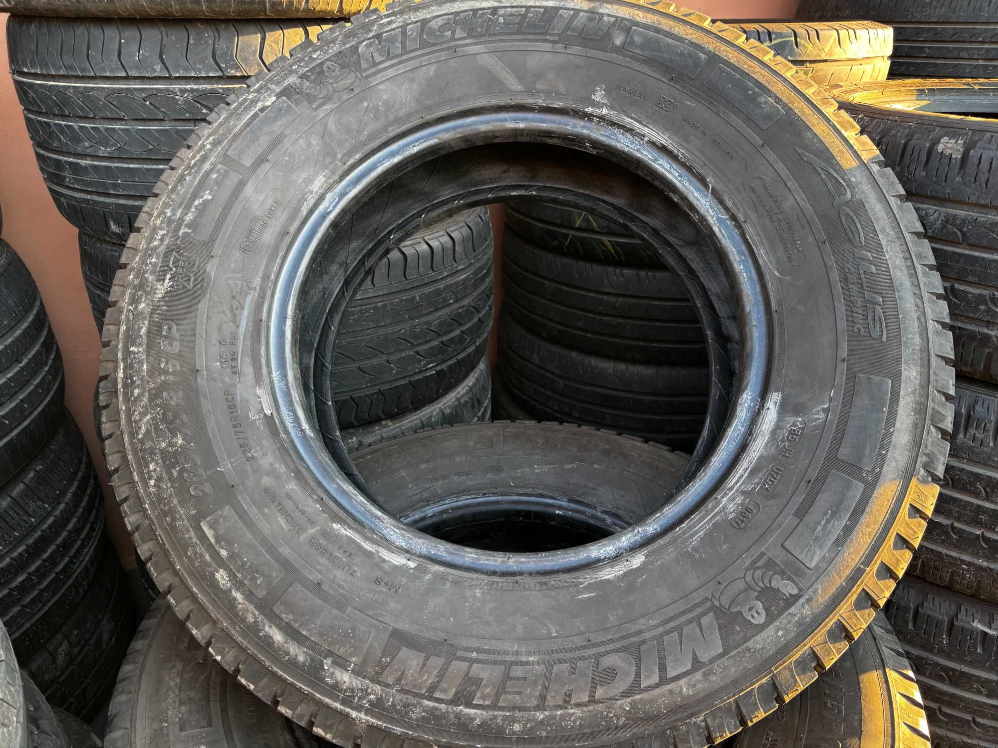Шини MICHELIN 225/75 R16CP, Agilis Camping, літня резина, цешка