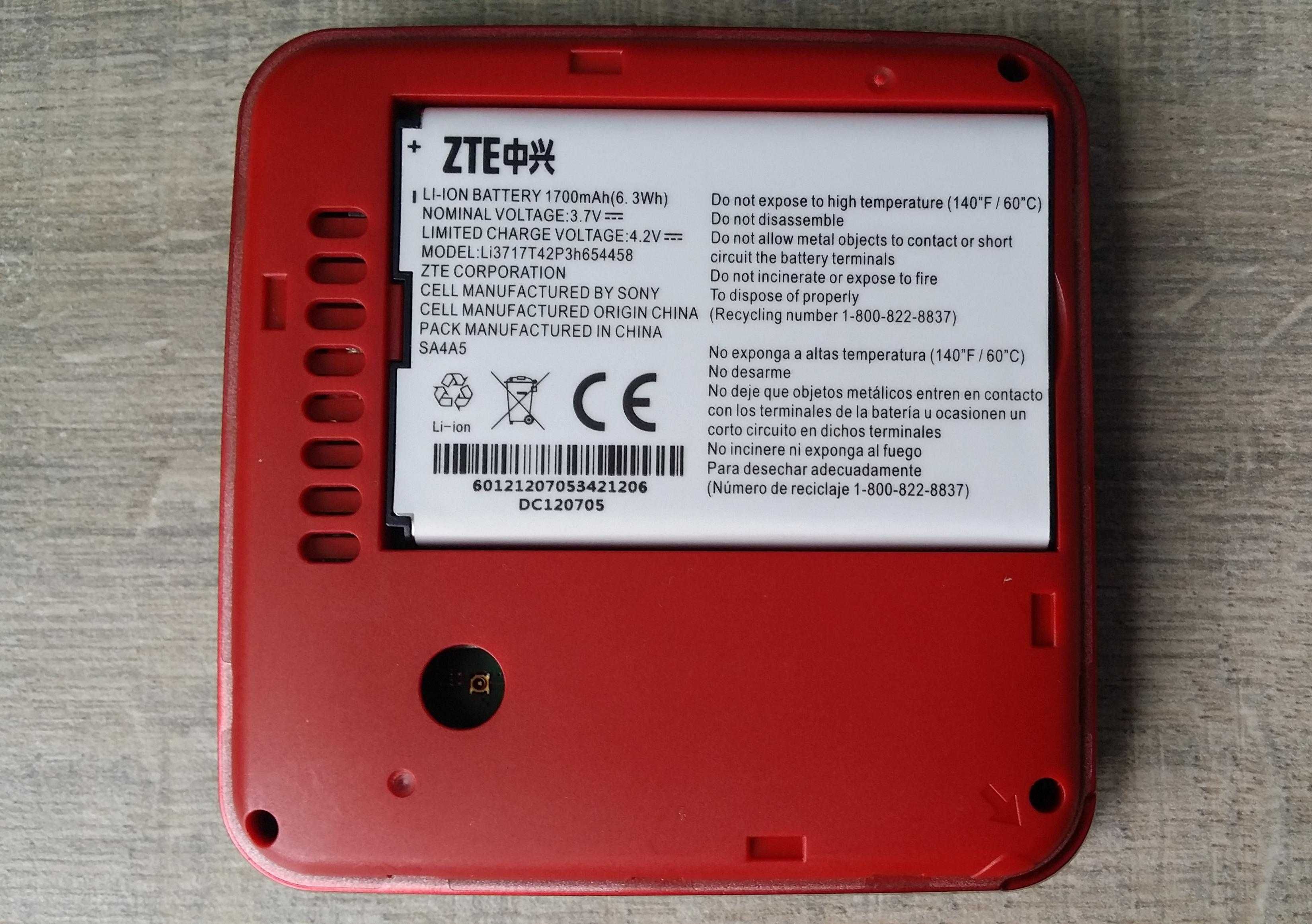 3G 4G Модем WiFi роутер Verizon ZTE Jetpack 890L
