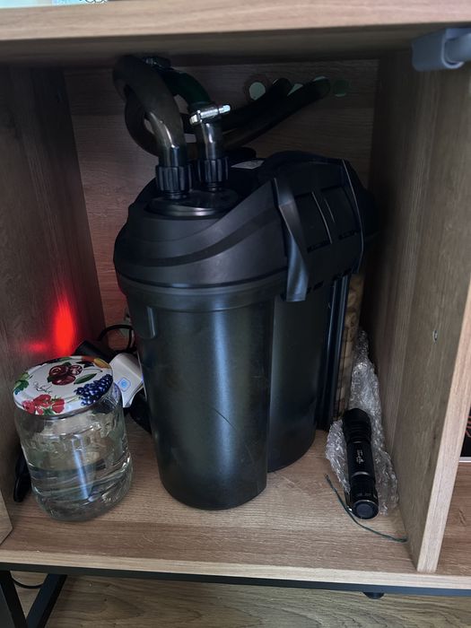 Akwarium 112l 80cm kompletny zestaw oswietlenie Chichiros wyposazenie