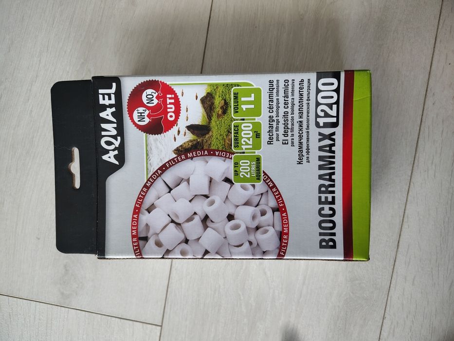 Akwarium 128l 40x40x80cm z wyposażeniem