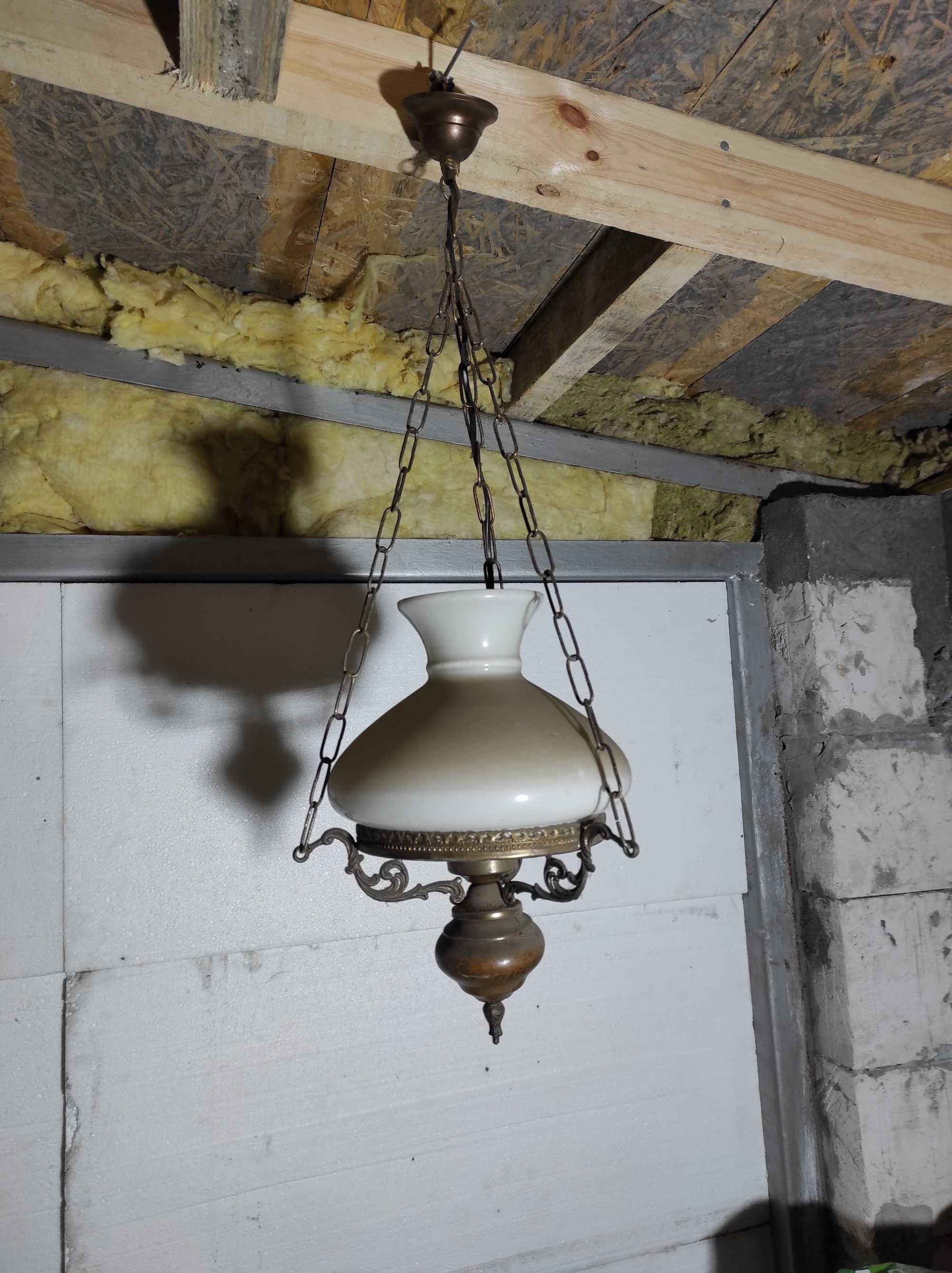 Lampy wiszące i stojące antyk