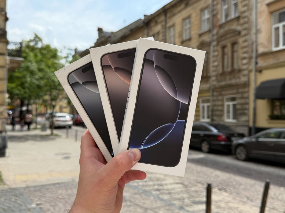 New iPhone 16 Pro 128gb, 256Gb. Магазин iStory