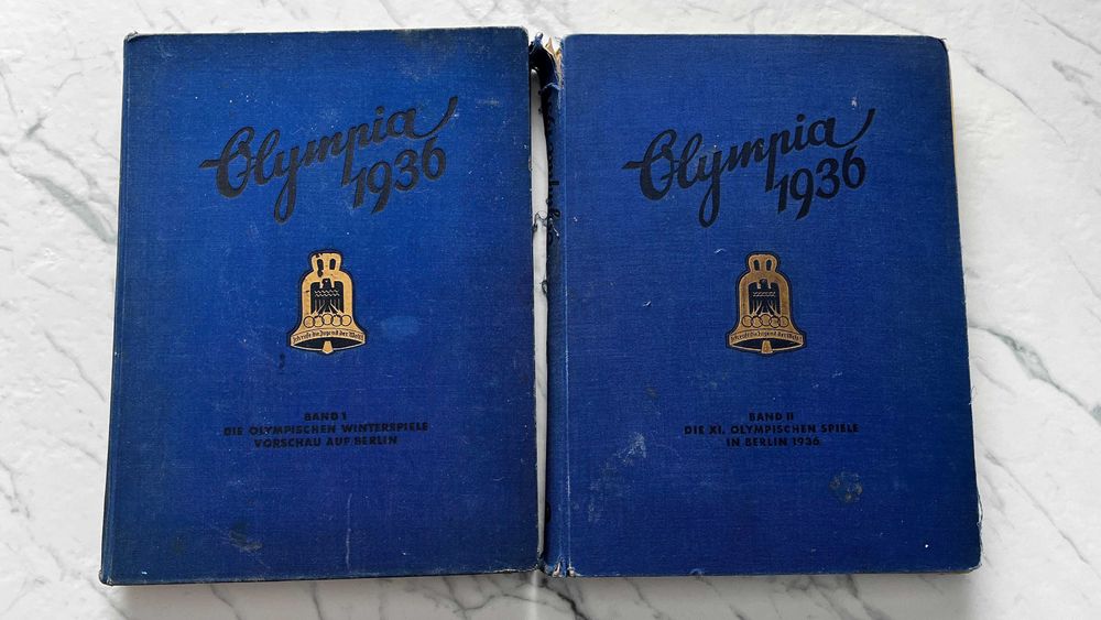 Olimpiada 1936 - Tom I i II (dwa tomy) - Adolf Hitler - Olympia 1936