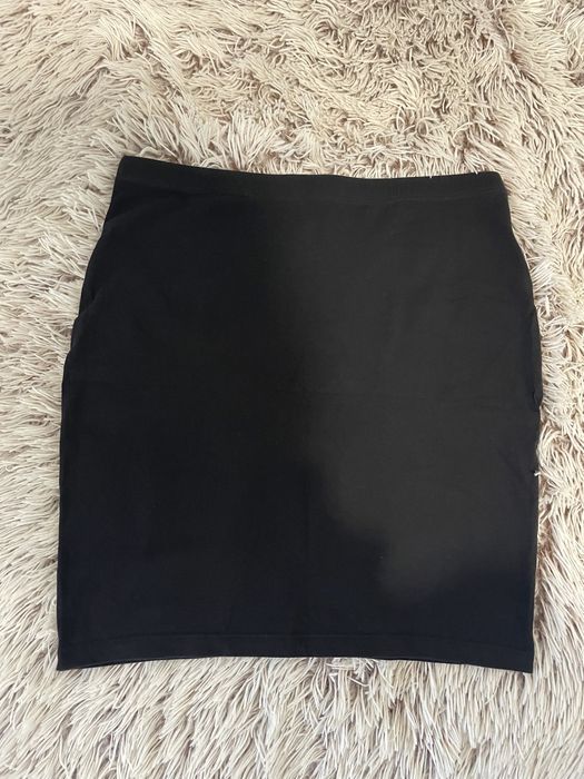 Czarna spódniczka mini h&m