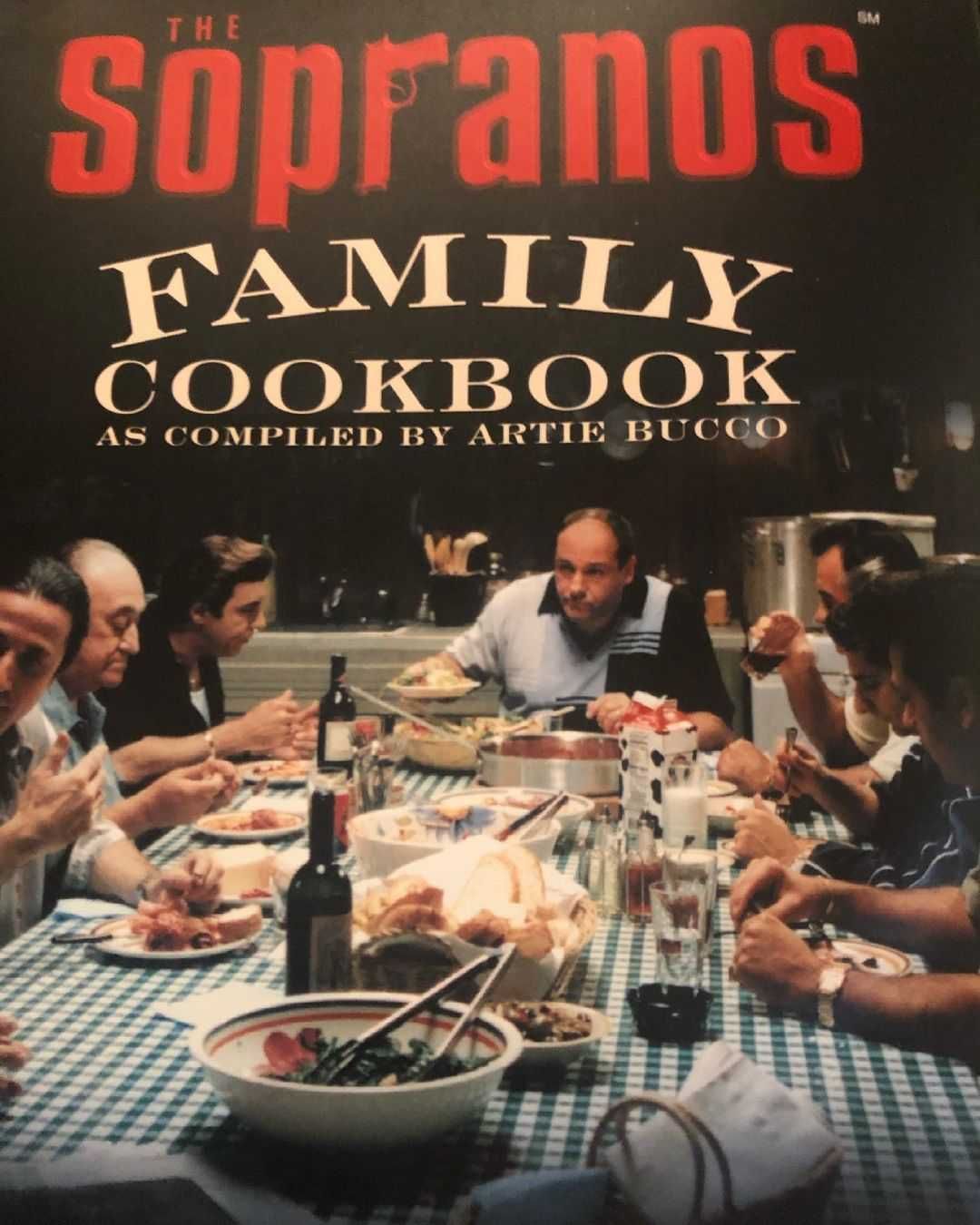 Кулинарная книга по сериалу Сопрано The Sopranos подарочное издание