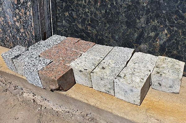 Брусчатка гранитная