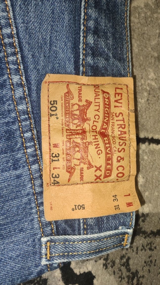 Levis 501 męskie