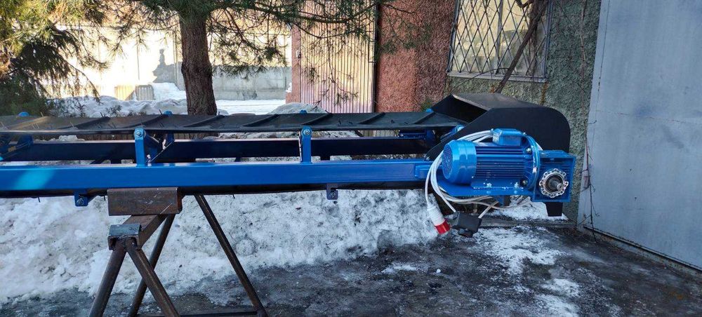 Стрічковий  конвеєр 400*6000для зерна, транспортер, ленточный конвейер