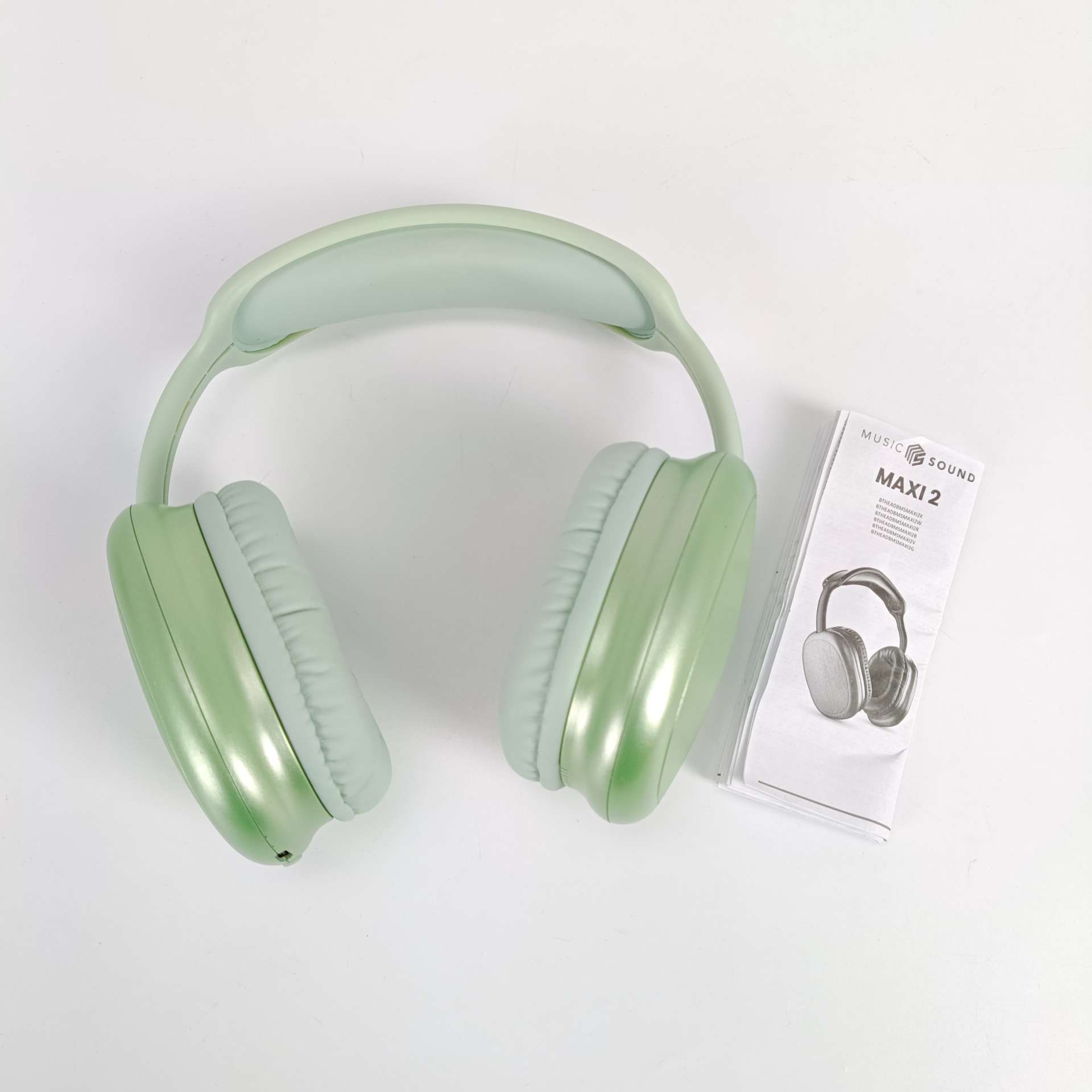 Music Sound - Słuchawki nauszne Bluetooth MAXI2 - Bluetooth 5.0