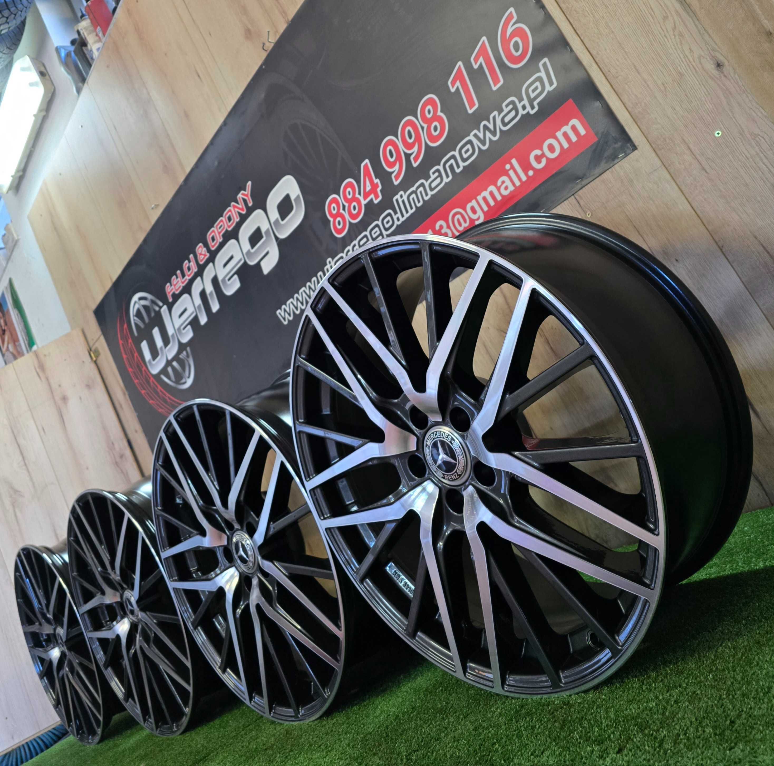 NOWE ALUFELGI MERCEDES 20x5x112 - Cla,Cle,Cls,Eqc,Gla,Glc Klasa C E S