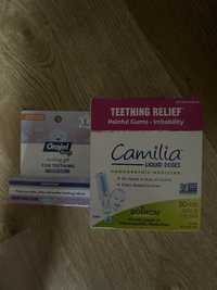 Camilia liquid doses та Orajel baby