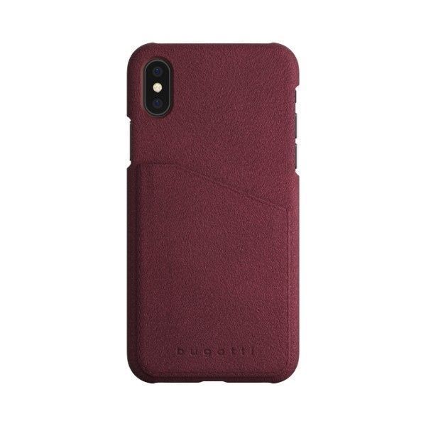 Bugatti Snap Londra Ultrasuede Phone 7/8 Raspberry 29910