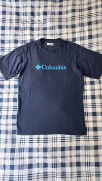 T-shirt azul da Columbia