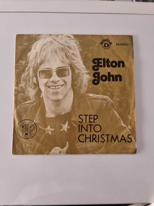 Disco Vinyl Elton John step into Christmas