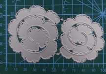 215. Wykrojniki kwiaty scrapbooking