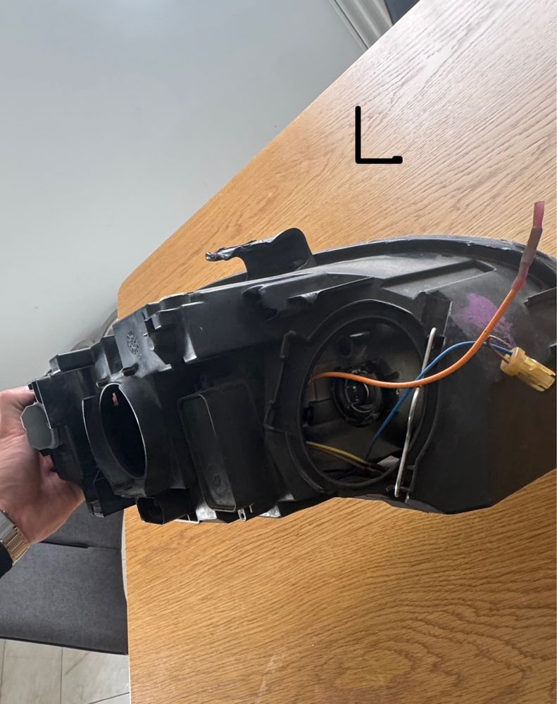 Lampy przednie Audi A5B7 soczewki