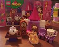 LEGO DUPLO, Disney Princess, klocki Herbatka u Belli, 10877