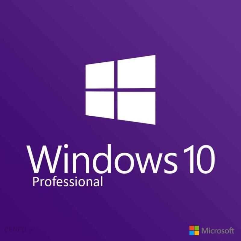Oryginalny Microsoft Windows 10 Professional (faktura, dowód zakupu)