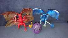 Zabawki smoki mega bloks dragons